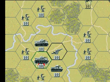 Panzer General (US) screen shot game playing